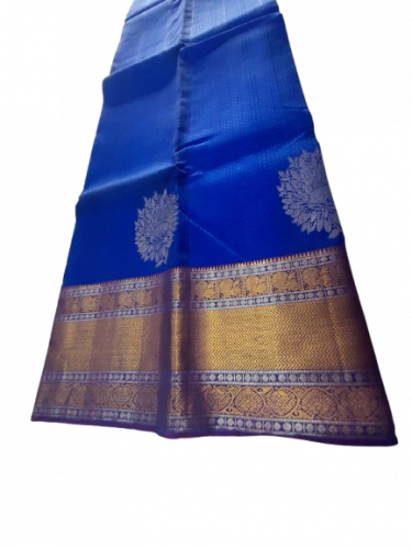 ARNI SILK HALF FINE ZARI SAREE WITH BLOUSE